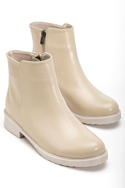 Budi 165-204 Beige Yanki Daily Women's Boots