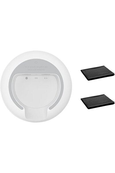 Google جهاز توجيه Nest WiFi Mesh (AC2200) بنقطتين، عبوة من 3 قطع، لون ثلجي