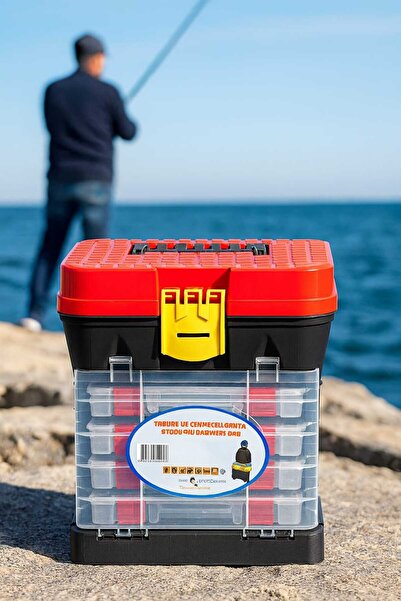 Çiftsan tabureli balıkçı takım çanta