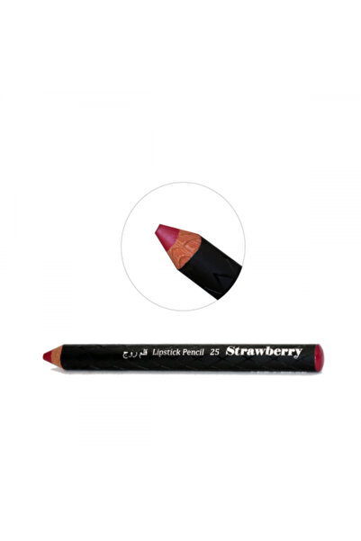STRAWBERRY Strobri Wooden Lipstick Pencil No. 25