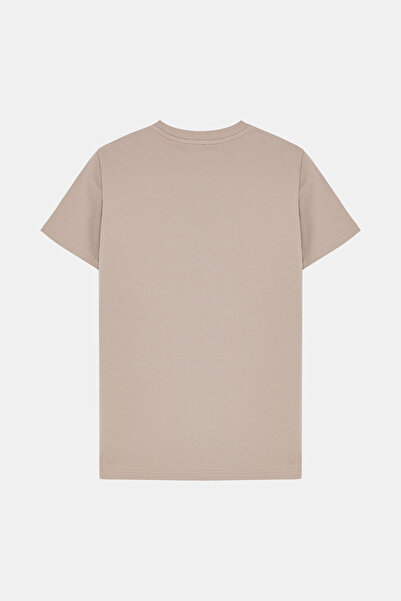 W Collection Mink Circle Neck T-Shirt