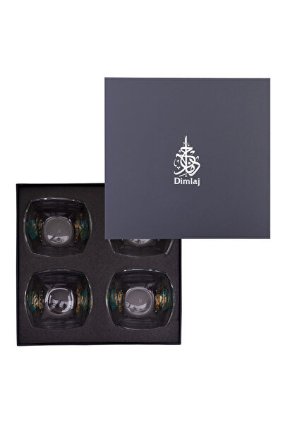 Dimlaj Wurood Glass Bowl CB/4-Gold