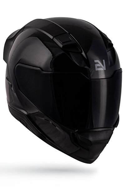 ENDRO Twister Parlak Siyah Kask