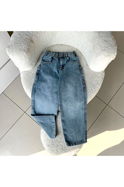 Overdo Unisex 5-8 Years Denim Pants
