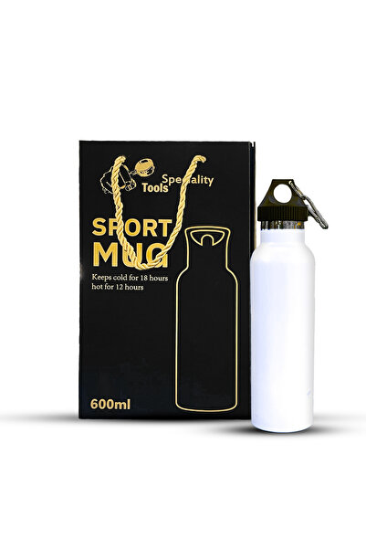 chemex co 600ml Stainless Steel Insulated Mug – Keeps drinks hot for 24 hours and cold all day – White