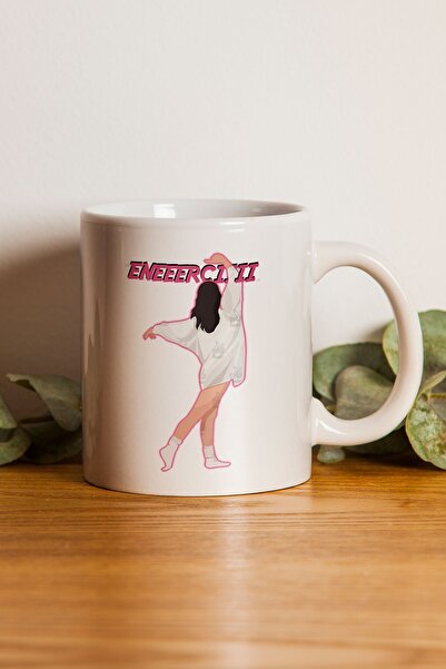 sartre art "Eneeerrrrciiii" Printed Mug - Valentine's Day Gift - Printed Mug