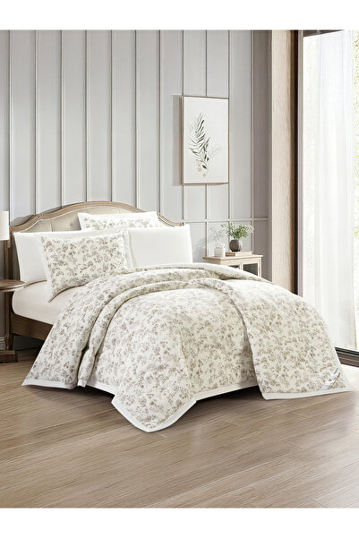 Doona Comforter Set King Size, 6-Pcs, 260x240 cm, Printed, All Season, Microfiber, 350 GSM