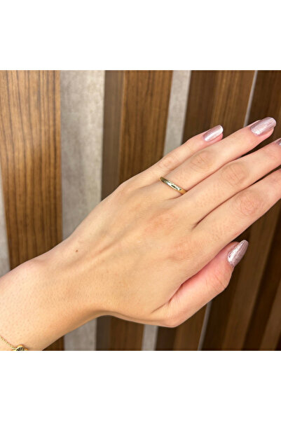 Arpaş 14 Ayar Düz Alyans