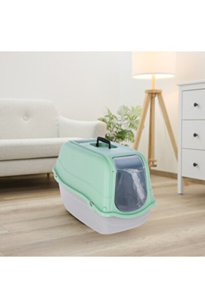 KERBL Minka Litter Box - 57 x 39 x 41 cm - Green