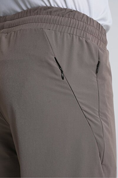 Shooter Sportswear Toprak Paça Men's Standard Fit Tracksuit Bottoms with Elastic Waist, Lace-Up, Zipper Pockets