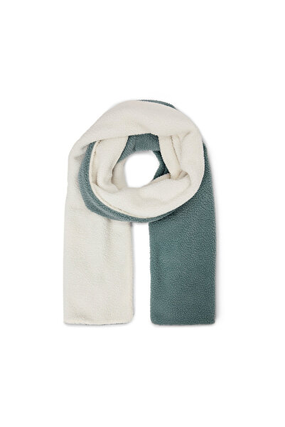 Tchibo Teddy Shawl, Color Block