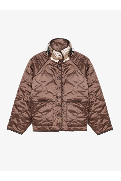 Quzu Double-Sided Coat - Brown