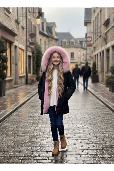 N.S.K NEWSTAR KİDS ÇOÇUK MONTU KALIN KIŞLIK İÇİELYAF DOLGULU SUGEÇİRMEZ İÇİPO...