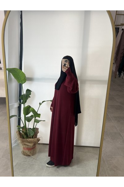 MERVERA Winter Knitwear Sleeved Dress