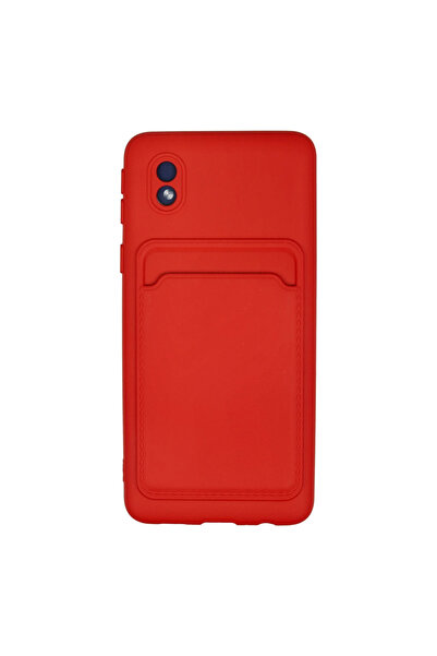 eco port حافظة سامسونج جالاكسي A01 كور من السيليكون مع بطاقة كيلفن - حماية لل...