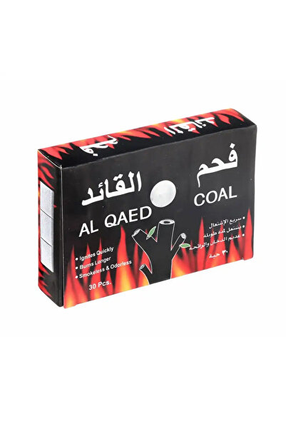 Kovar فحم القائد سريع الاشتعال، عديم الدخان والرائحة، للاستخدام طويل الأمد - 30 قطعة