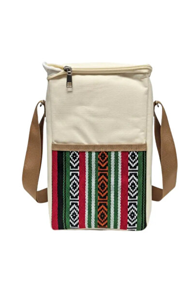 Kovar حقيبة غداء محمولة طويلة مربعة الشكل معزولة للنزهات مع حزام كتف - متعددة...