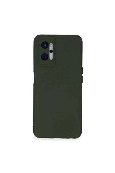 Ardan Home حافظة نانو مخملية من السيليكون لـ Realme 9i 4g - أخضر داكن