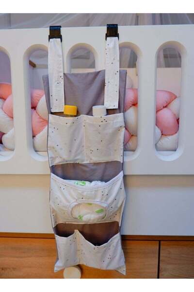 Generic منظم جانبي لسرير الطفل