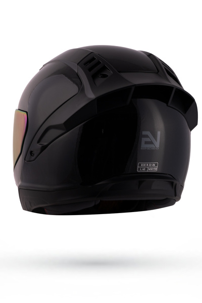 ENDRO Twister Parlak Siyah Kask
