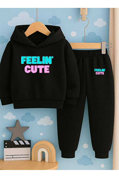 SVART WEAR Hanorac cu imprimeu pentru copii cu imprimeu cu glugă Swea tricou ...