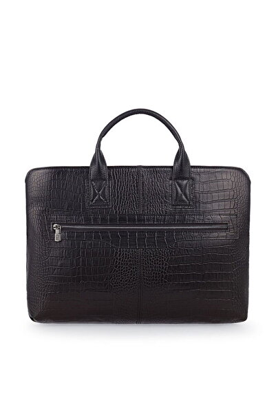 Bilik Deri Business Black Unisex Laptop & Briefcase Blm09 2197-Kr