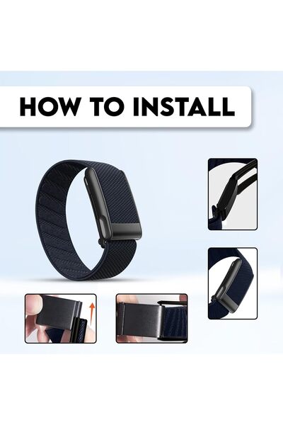 dado Ultra-soft Nylon Sport Band Compatible with WHOOP 5.0, One, Peak, Life (Not for Gen 4)