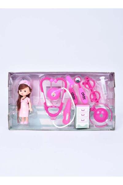 Generic مجموعة لعب دور دمية مع طبيب