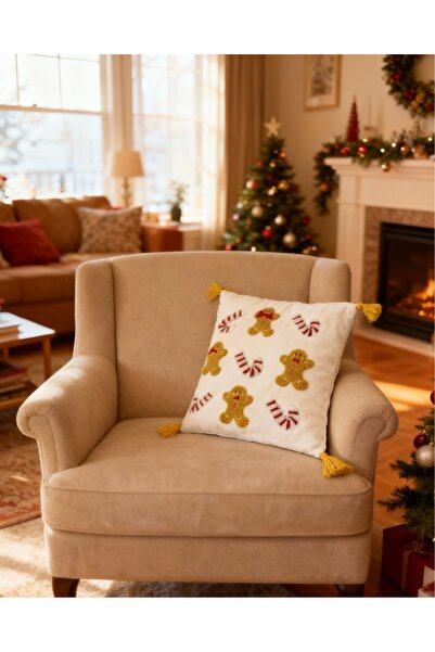 MACASA Калъф за възглавница от 100% памук, обработен с единичен удар - Нового...