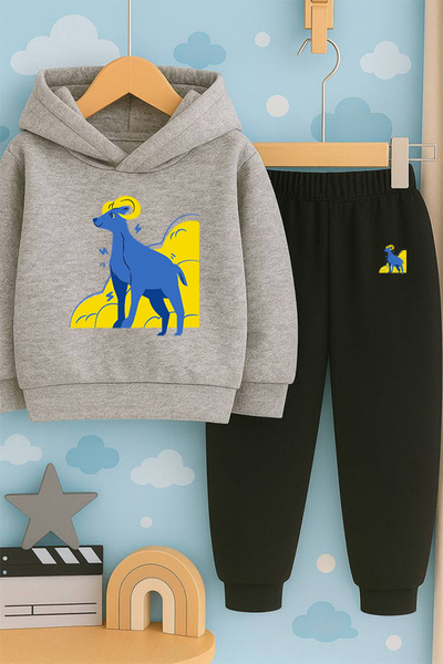 SVART WEAR Hanorac cu imprimeu pentru copii cu imprimeu cu glugă Swea tricou ...