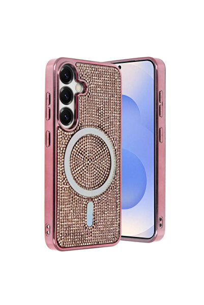 eco port غطاء جوكو لهاتف سامسونج جالاكسي S24 هيلين ماجسيف - وردي