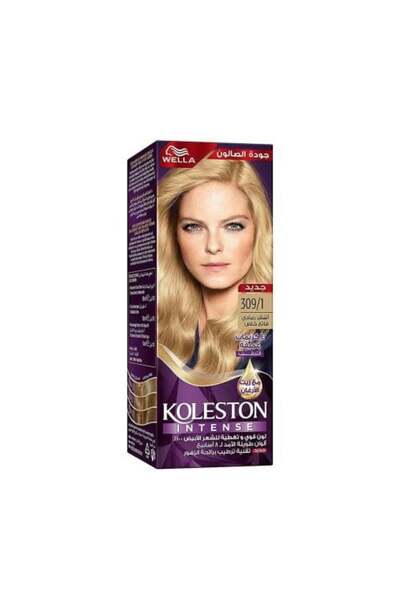 wella koleston صبغة شعر مكثفة - أشقر رمادي فاتح خاص 309/1