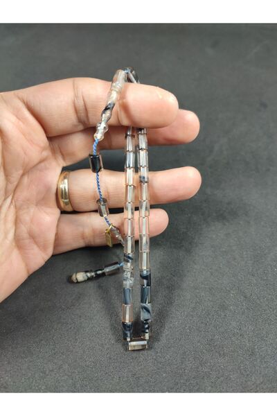 İskeçe Exclusive Mehmet Mercan Masterpiece, Wrist Length (Small Size), Arrow-Like Cutting, Tightening, Amber, Certified 8706