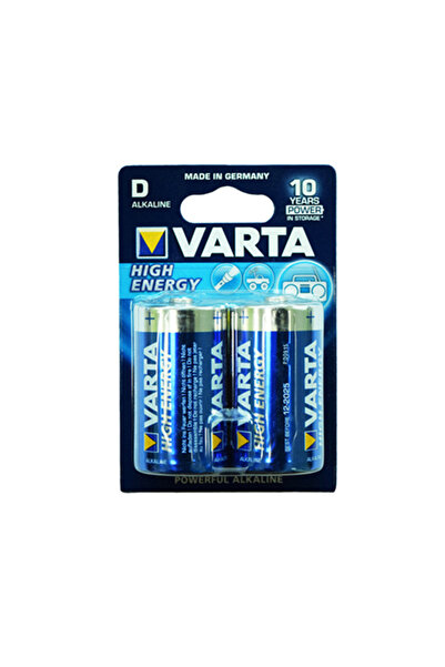 Varta Baterie alcalină LR20, blister 2 buc.