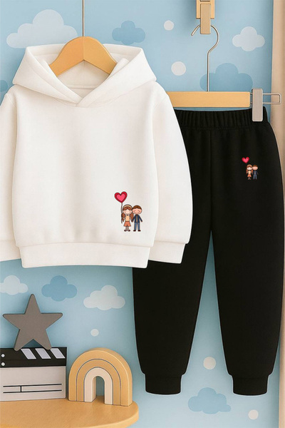 SVART WEAR Hanorac cu imprimeu pentru copii cu imprimeu cu glugă Swea tricou ...