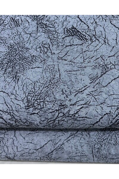 kumaşçıtr Sofa Bed Cover 170-210 cm – Non-Slip Base with Sponge Velvet Fabric Anthracite Vein Pattern