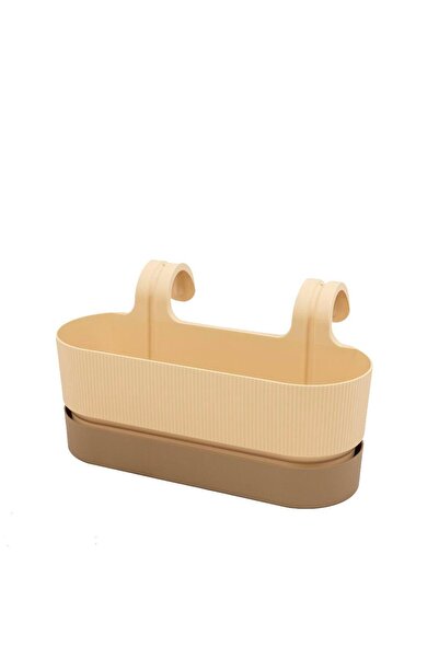bahçe market Poliwork Çiftli Kolay Kullanım Saksı 5.8 Lt 390x150 mm - Dikdört...