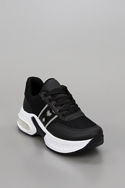 GİNZA SHOES Mdln 472 Heart Detailed Stoned Sports Shoes