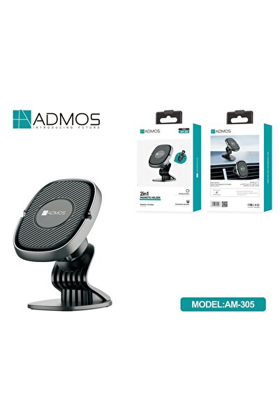 ADMOS AM-305 2-in-1 Magnetic Car Phone Holder