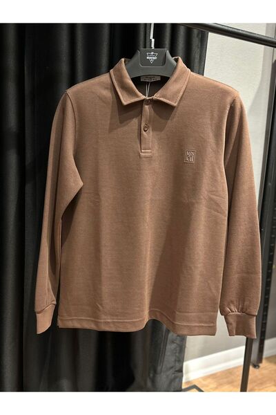 BACKSTREET 5233 Bluză de trening basic cu guler polo