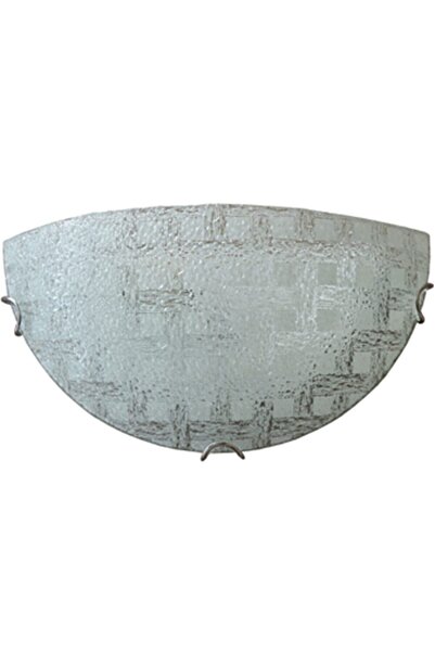 Spot Glass wall light 1xE27 matte white IP20 D30x15cm - KETEN