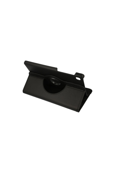 eco port حافظة سامسونج جالاكسي T220 Tab A7 Lite 8.7 حافظة جلدية 360 درجة - أسود