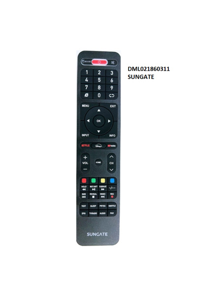 Sungate NETFLİX TUŞLU LCD TV KUMANDASI