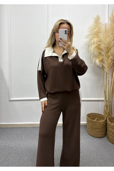 LİSAA BUTİK Strip Detail Tracksuit