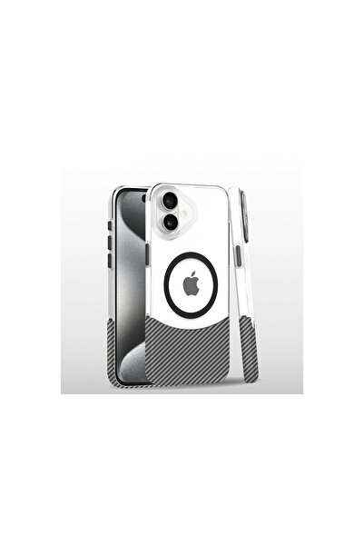 FREEDOM STOREE غطاء جوكو آيفون 16 كاربون بازل ماج سيف - أبيض