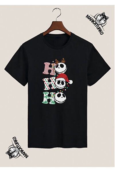 MarkaTurko New Year Hohoho Special Design Printed T-Shirt