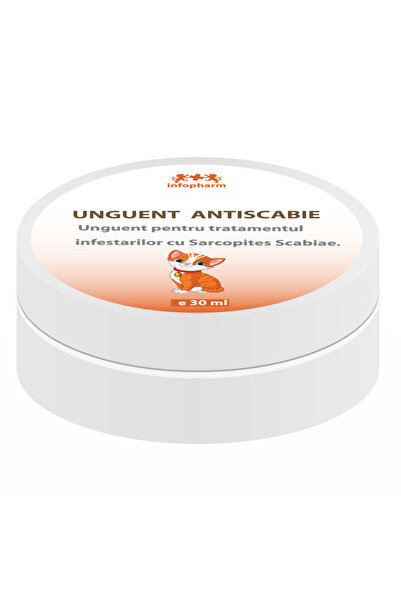 infopharm Anti-Scabies Cream with Sulfur & Benzyl Benzoate (30 ml)
