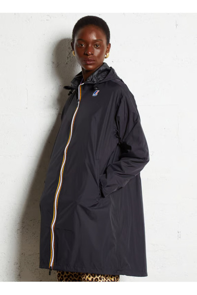 K-Way Black unisex windbreaker Le Vrai 4.0 Eiffel East