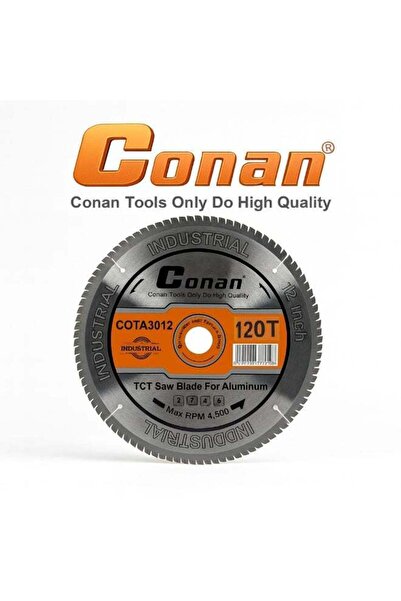 CONAN شفرة منشار COTA3012 TCT للألومنيوم - 12 بوصة (305 مم) 120T، دقة عالية، ...