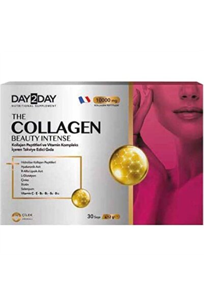 DAY2DAY The Collagen Beauty Intense Strawberry Flavored 30 Sachets
